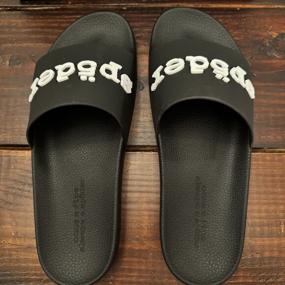 Sp5der Black Onyx Slides - Picture 4 of 11